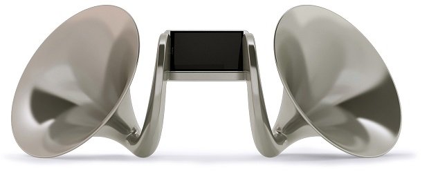 HTC annuncia Gramohorn II, la dock audio 3D per One