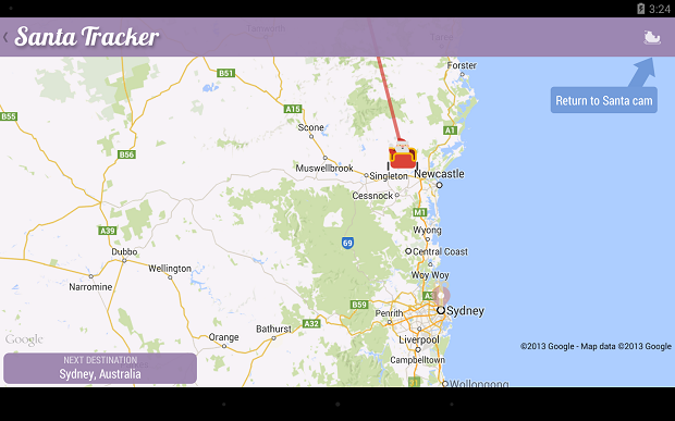 Google Santa Tracker Android