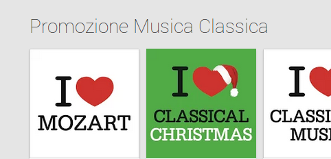 Play Music regala Mozart e mette in promozione 20 raccolte di musica classica