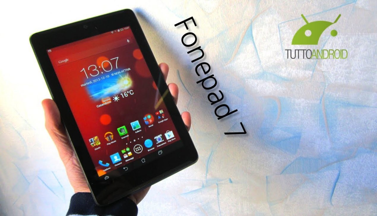 Recensione Asus Fonepad 7
