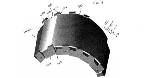 Motorola flexible display device patent