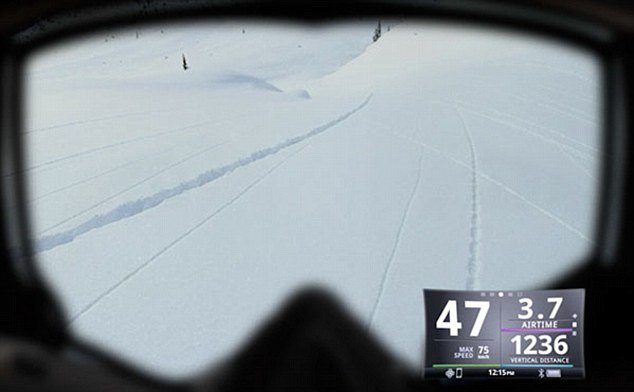 Oakley Airwave , i Google Glass per gli sciatori