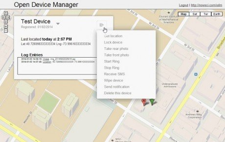Open device manager