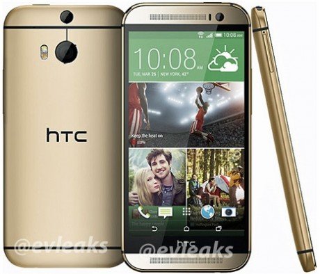 All New HTC One Gold Leak