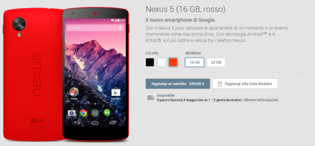 Nexus 5 play device