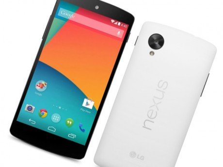 Nexus 5 white slant m