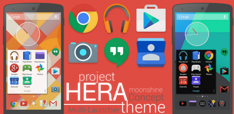 Project Hera Launcher Theme