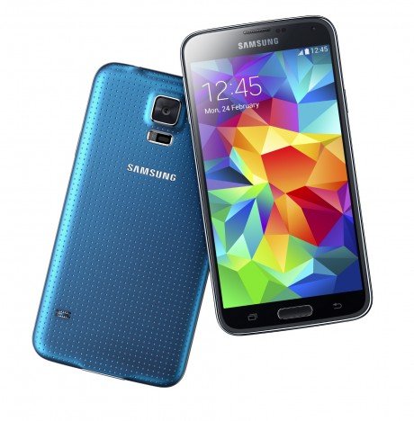Samsung Galaxy S5 blue 1