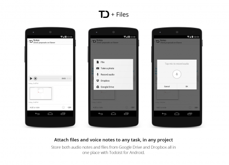 Todoist Files Screenshots Android