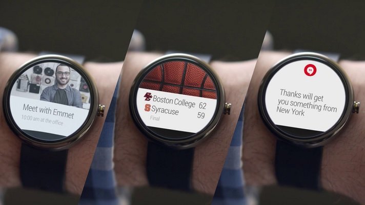 Android Wear: Google ce ne mostra le notifiche