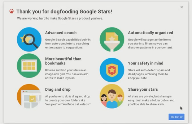 Google Stars