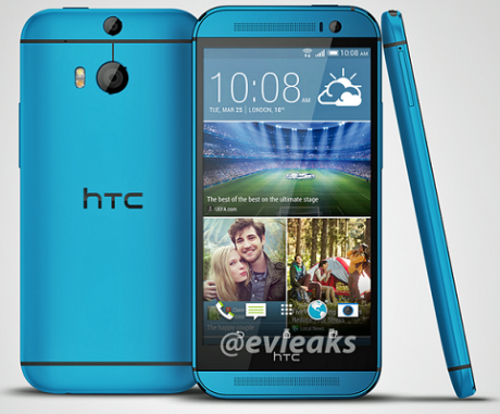 HTC One M8 blu