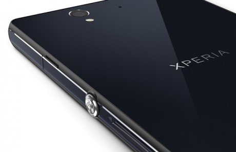Sony xperia z button detail