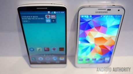 Samsung Galaxy F e LG G3 Prime