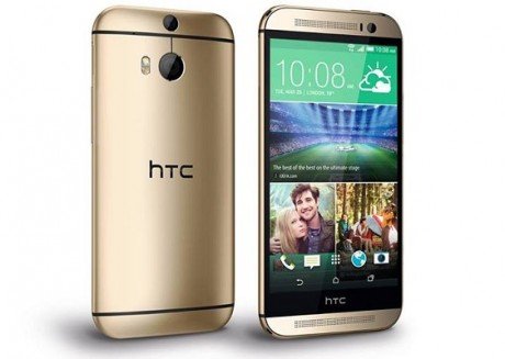 Htc one m8 amber gold