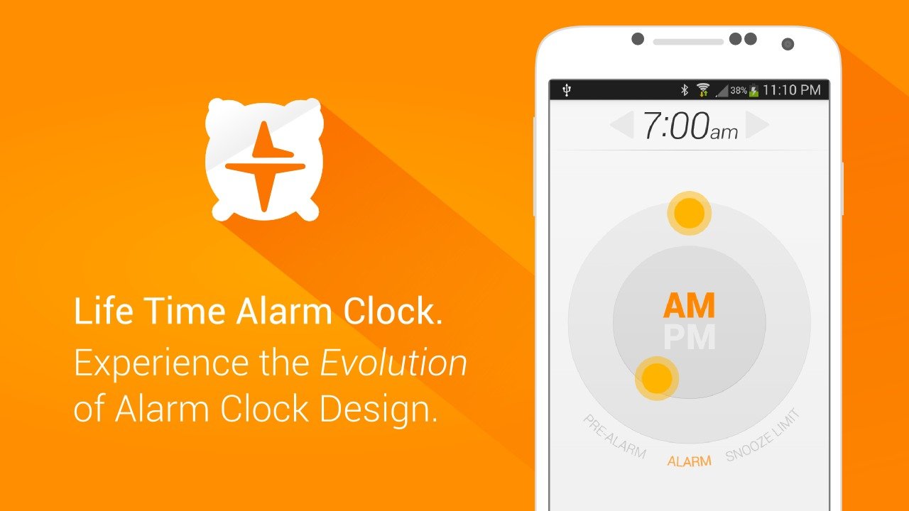 Your new alarm. Phone Alarm. Android Alarm. Интерфейс приложения будильник. Time Alarm.