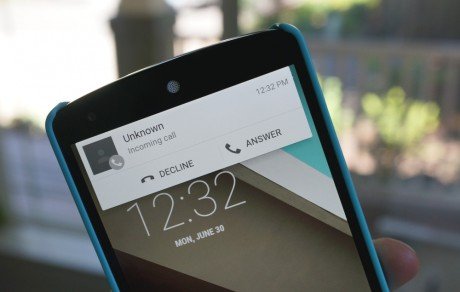 Android l heads up