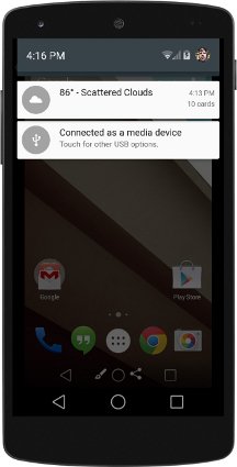 Android l notifications