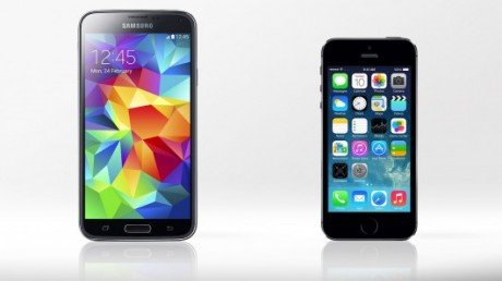 Galaxy s5 vs iphone 5s 2