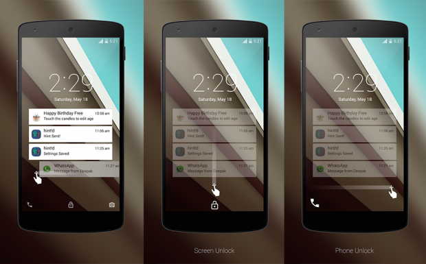 android-L-lockscree