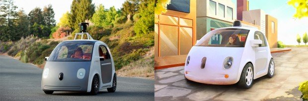 google auto prototipo