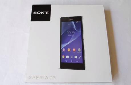 Video unboxing sony xperia t3
