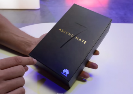 Unboxing ascend mate 7