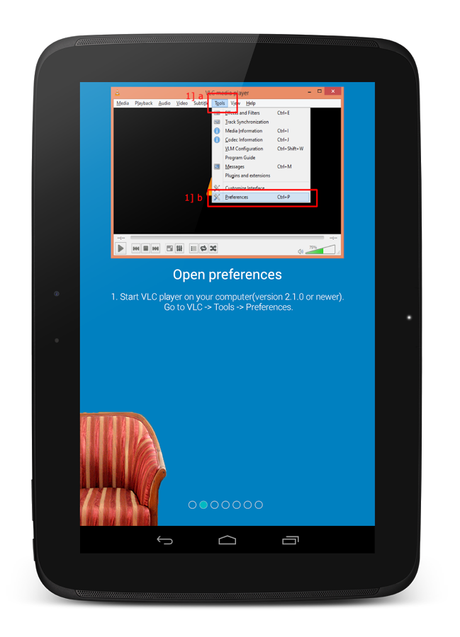 VLC Mobile Remote lo smartphone diventa un per VLC Media