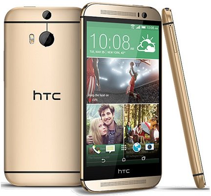 Htc one m8 gold1