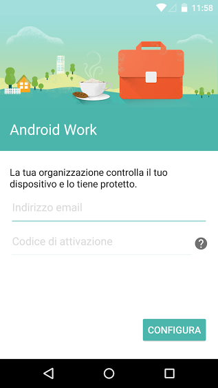 Android work. Device owner Alians.