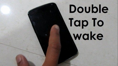 Double tap 2 wake