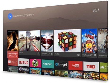 Android TV world of content
