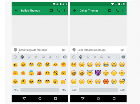 Emoji ios per android