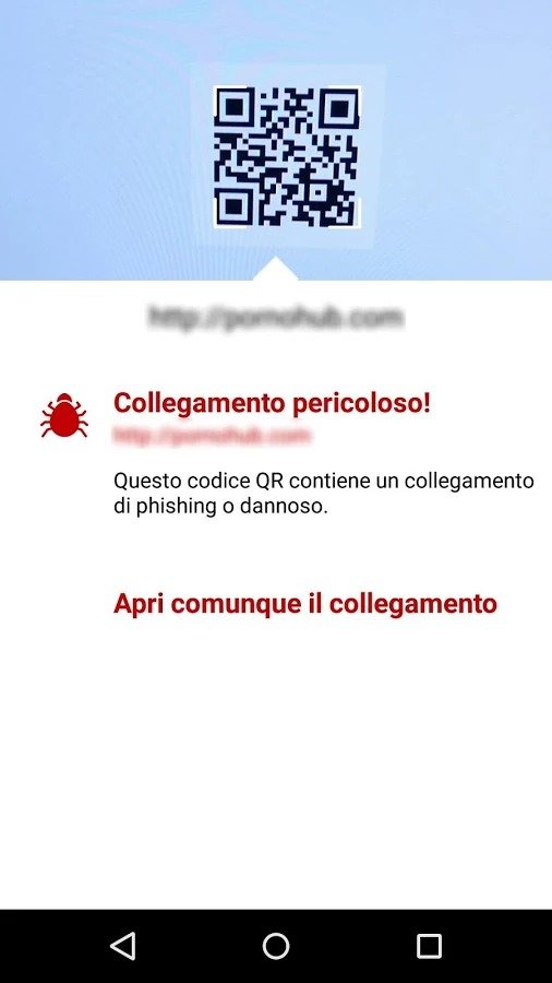 Kaspersky QR Scanner eseguire la scansione di codici QR in sicurezza