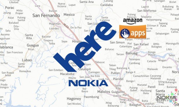 Nokia Here Amazon