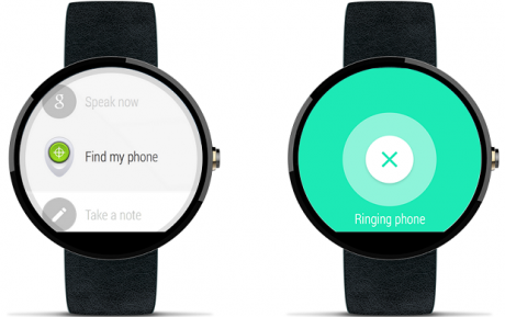 Find your phone with Android Wear