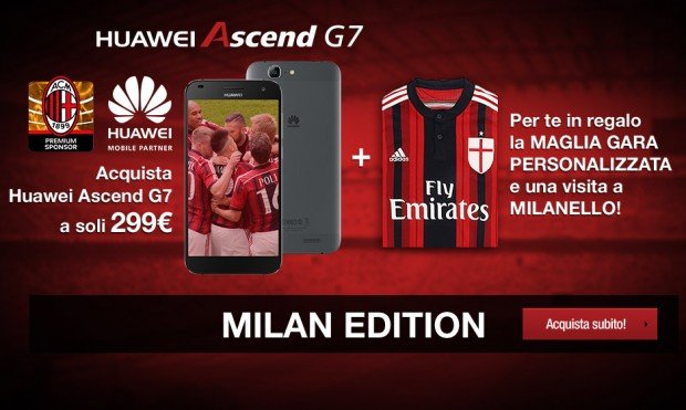 Huawei G7 AC Milan Edition