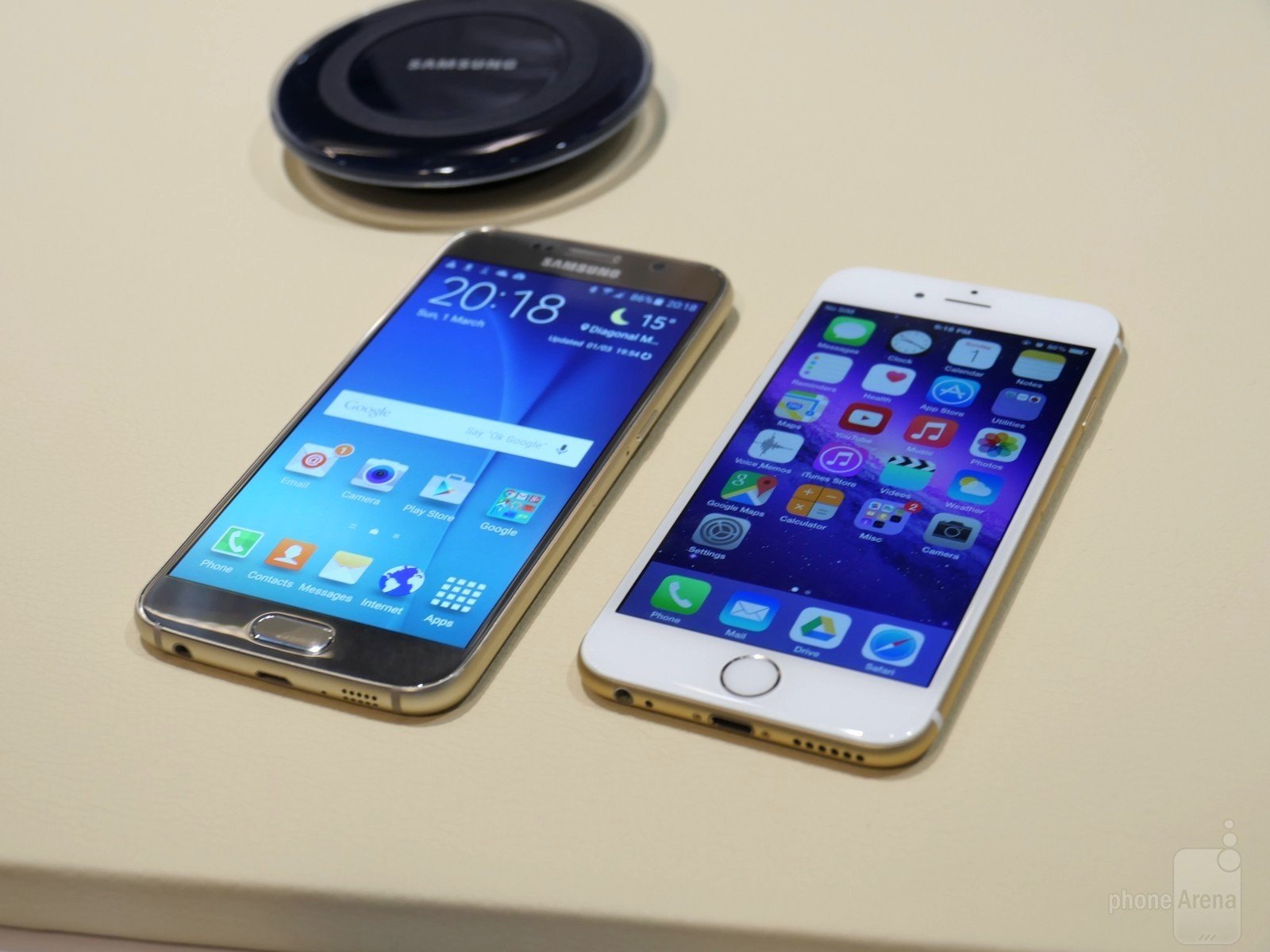 Iphone 4 vs samsung galaxy s5