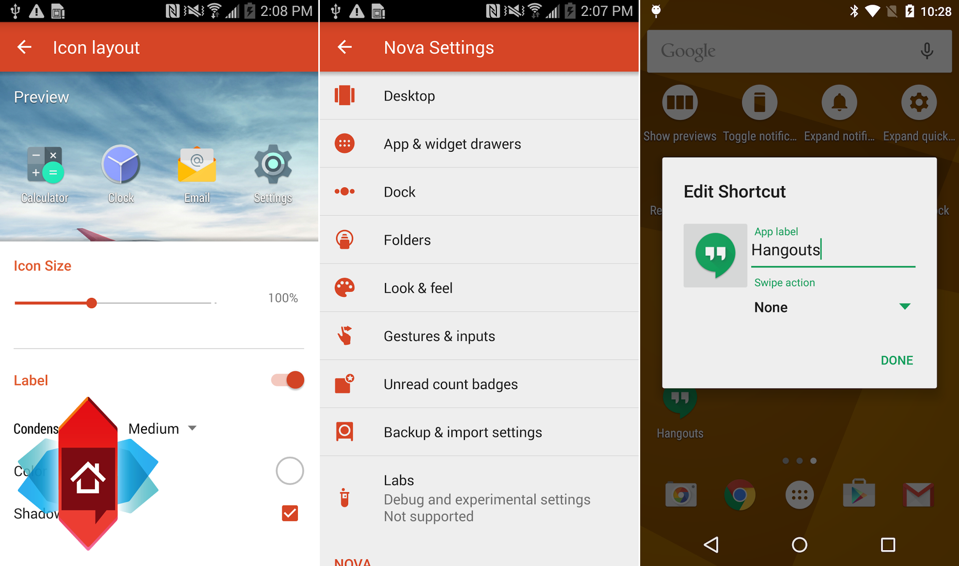 Nova Launcher si aggiorna col Material Design e nuove funzioni