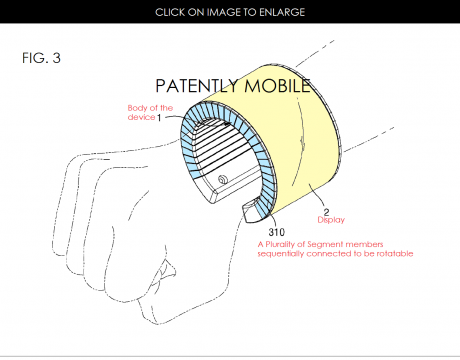 Samsung Flexible Smartwatch