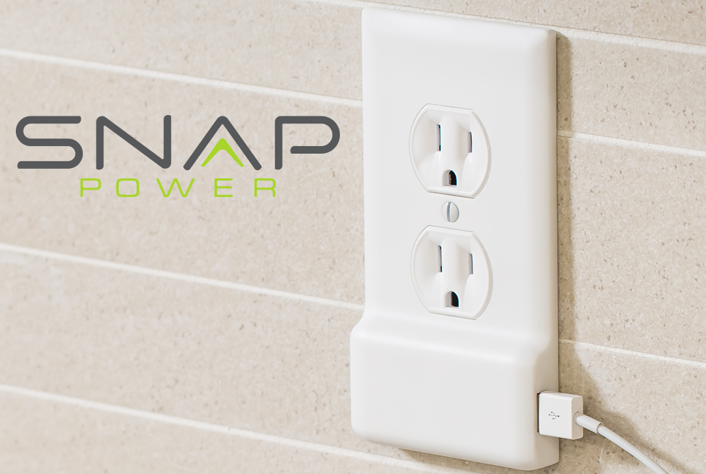 SnapPower trasforma la presa di corrente in un caricatore USB