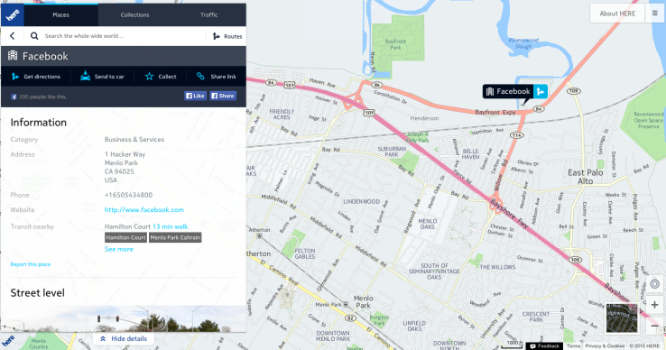 Facebook e Nokia porteranno le mappe di Here su mobile, Instagram e Messenger