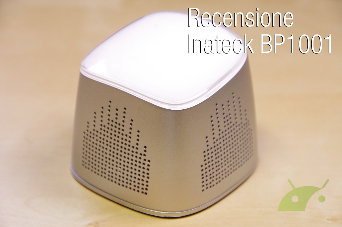 Recensione altoparlante Bluetooth portatile Inateck BP1001