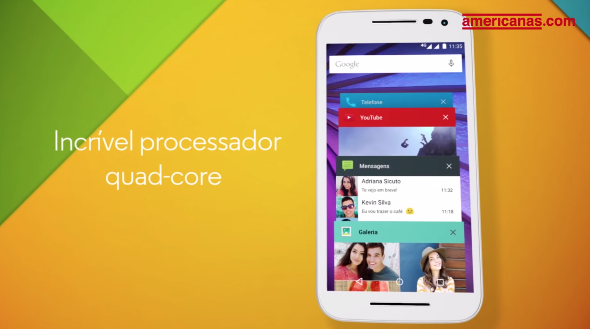 Questa è la confezione di vendita del Motorola Moto G 2015