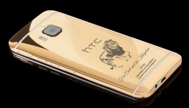 Goldgenie crea una versione limitata di HTC One M9 dedicata a Cecil
