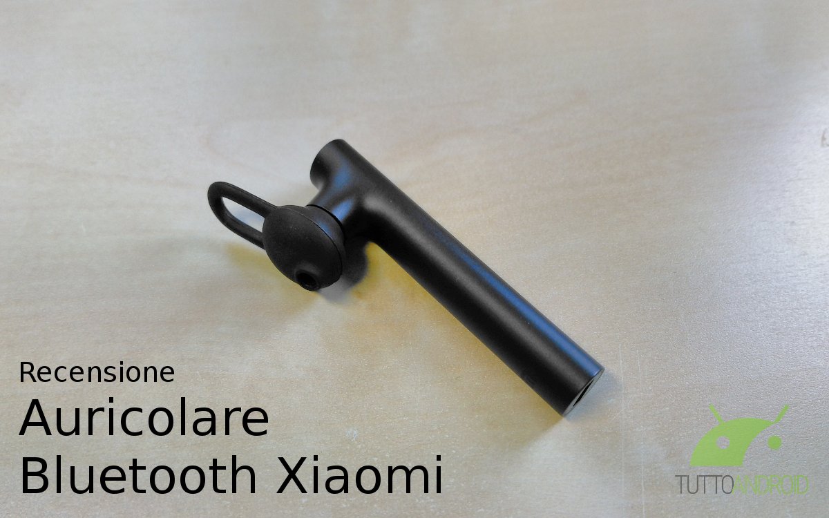 Recensione auricolare Bluetooth Xiaomi