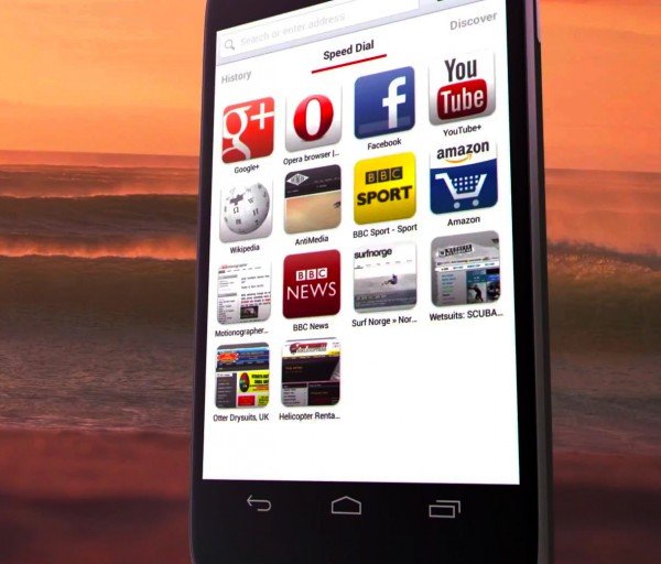 Il browser Opera per Android (Beta) si aggiorna con tante novità