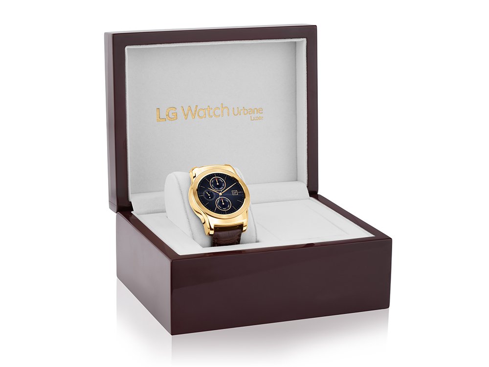 LG Watch Urbane Luxe è ufficiale in oro 23 carati. Prezzo? 1.200 $!