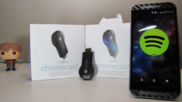 Spotify chromecast