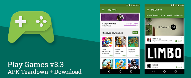 Play Games v3.3 si prepara ad introdurre la registrazione dello schermo e lo streaming su YouTube